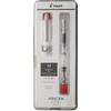 Pilot Prera Iro-Ai Fountain Pen Clear Red Medium Nib P-FPR-1-TR-M +CON-40