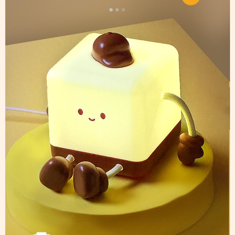 Xiao Ye Deng Pai Pai Deng Bedhead Bedroom Atmosphere Light Creative Cute Sleep Light Gift for Boys and Girls