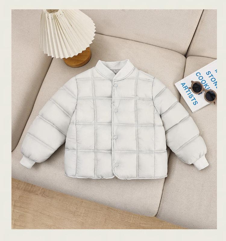 2026 New Autumn/Winter Thick Cotton Coat: Essential Warm School Uniform for Boys and Girls