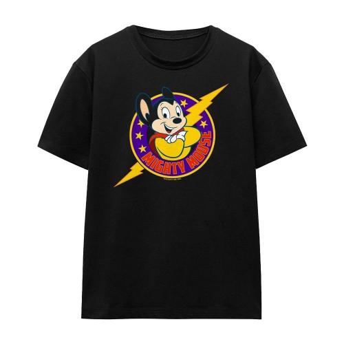 Mighty Mouse Unisex Adult Mighty Hero T-Shirt