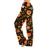 Women's Halloween Print Elastic Waist Drawstring Pants for Casual Home Wear