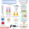 100pcs/Set Sewing Crochet Hook Set & Storage Bag Sewing Needle Tape Measure Thimble Pearl Needle Handmade DIY Sewing Accessories