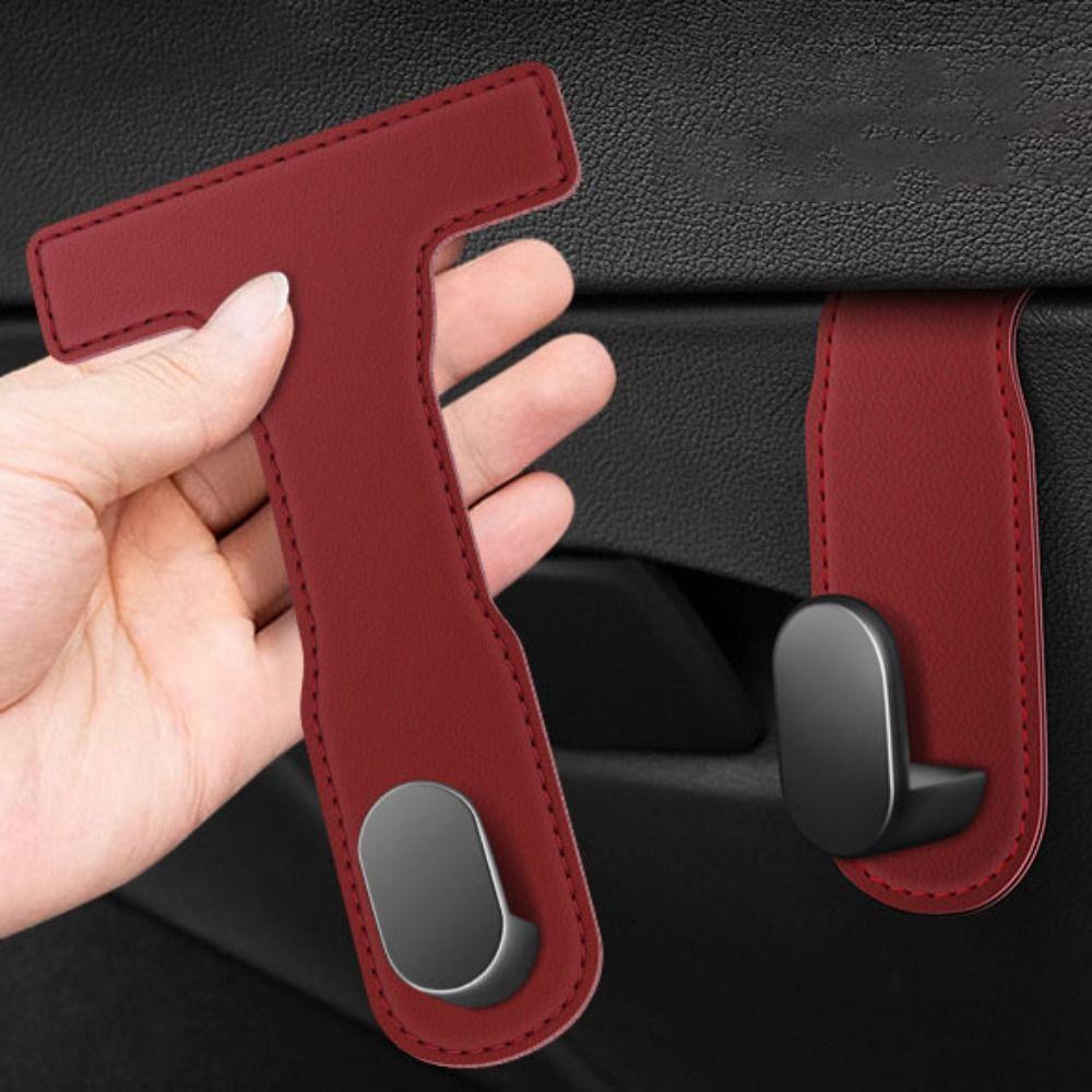

Space-Saving Car Glove Box Hook Foldable Seat Back Hanger Convenient Car Hanging Hook Travel помаранчевий