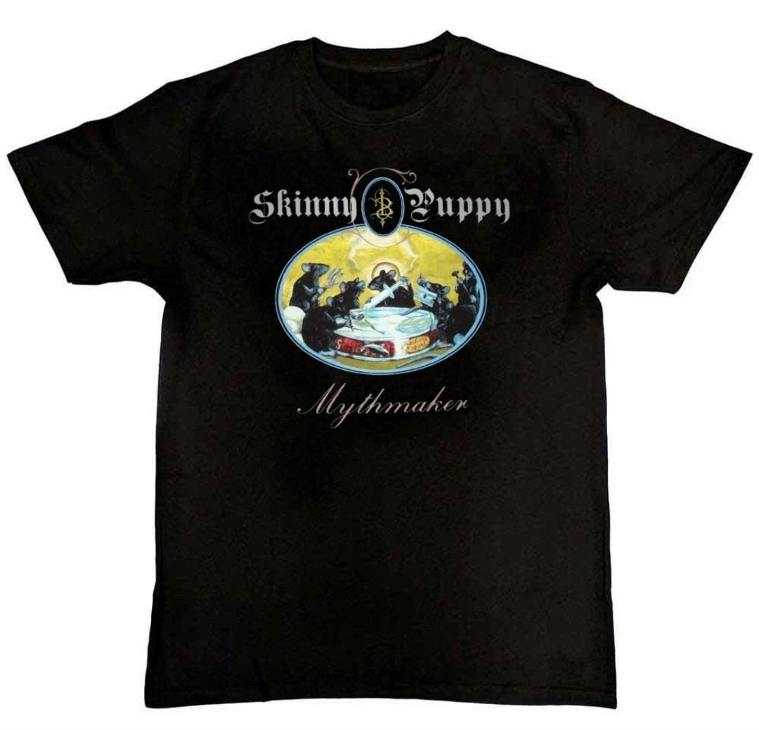 Rare Skinny Puppy Band Mythmaker Graphic Mens T-Shirt XL