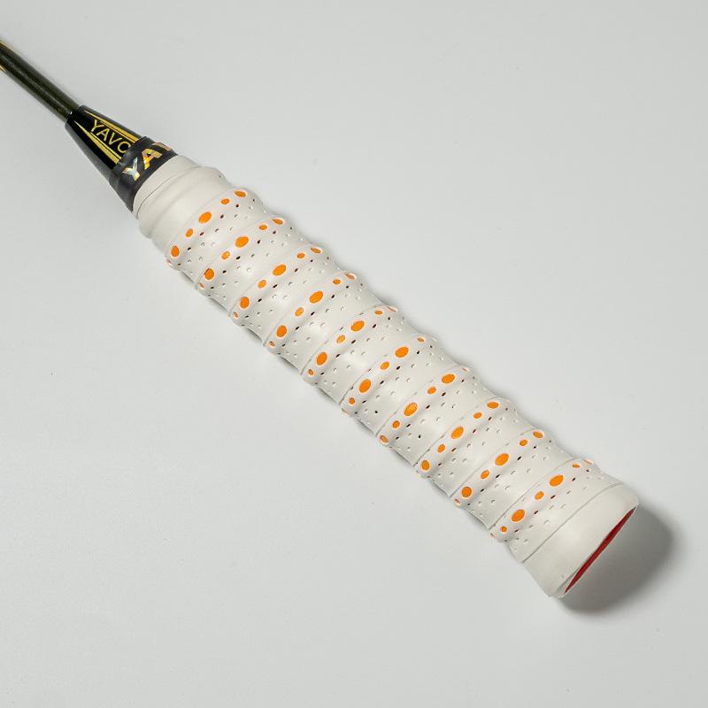Dual-Color Perforated Grip Tape for Fishing Rods & Sports Rackets: Non-Slip, Breathable, Sweat-Absorbing, Wear-Resistant