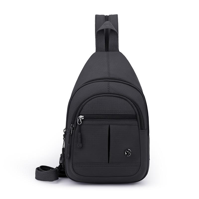 

Casual women s backpack trendy nylon small backpack breast bag dual-purpose multi-pocket Oxford canvas single shoulder crossbody sports bag