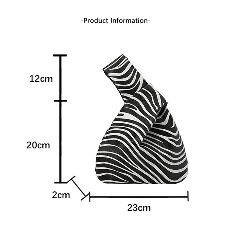 French Underarm Tote Bags for Women's Brown Leopard Handbag Clutch Bags Female Vintage PU Leather Shoulder Bags Versatile Casual KTB