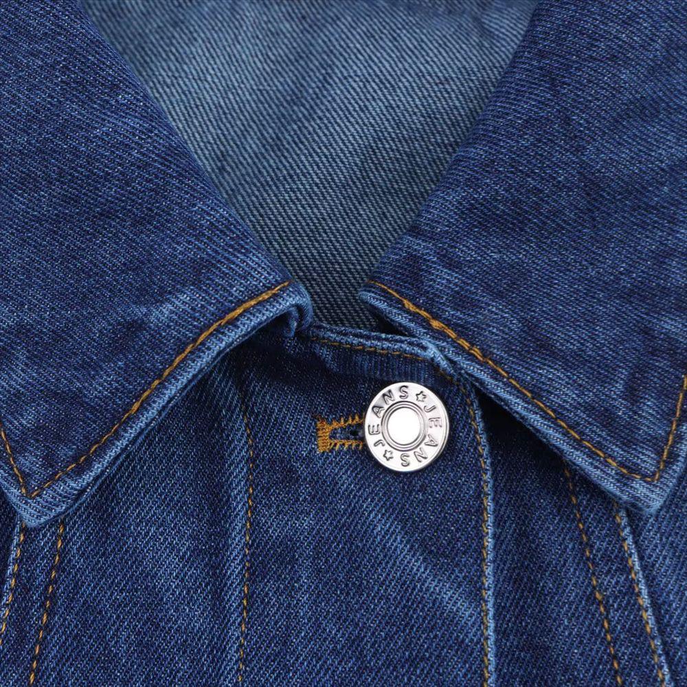 Women's Spring 2025 Versatile Long-Sleeve Denim Jacket with Turn-Down Collar