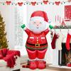 New Extra Large Standing Santa Claus Foil Balloon Christmas Holiday Party Decoration New Year Birthday Supplies Easter Gift