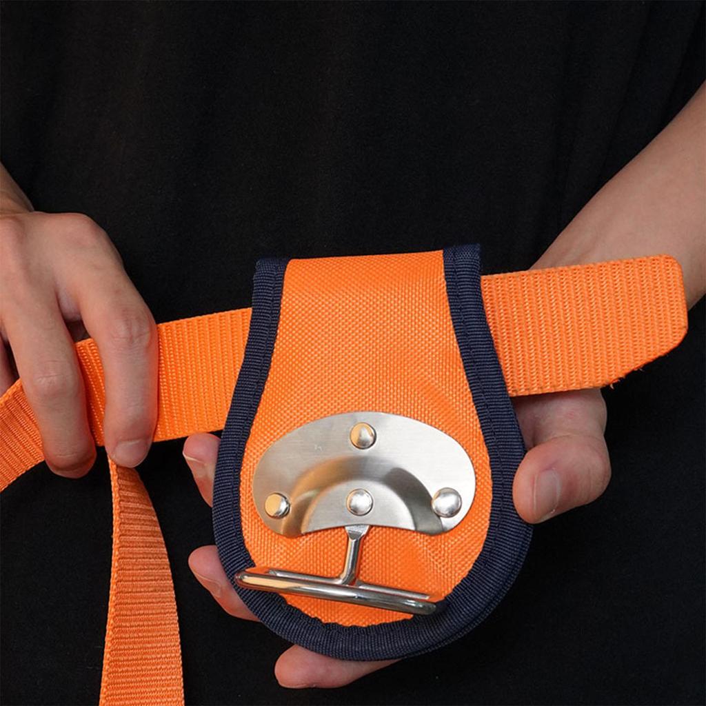 Tragbarer Hammerhalter am Gürtel, Gürtel-Axt-Schlegel-Halter, Einzelbohrungs-Werkzeug-Taillenhülse für Zimmermanns-Klauenhammer