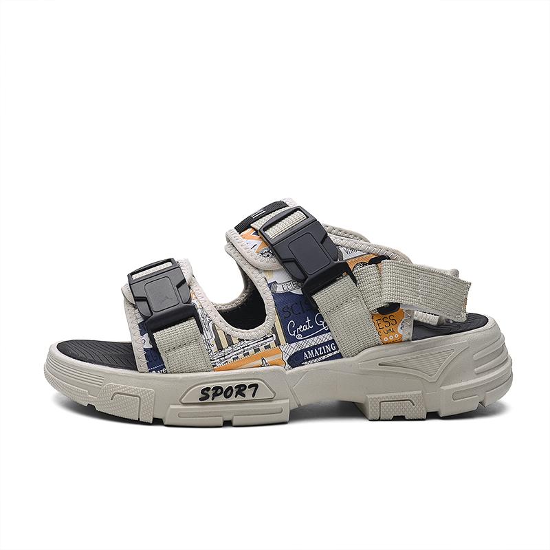 2025 Summer New Chinese Leisure Trend Personalized Men Sandals Factory Wholesale Low Price Shoes