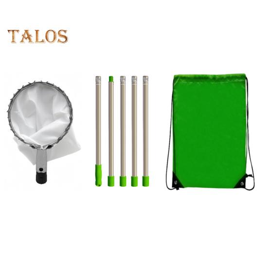 Fruit Picker Pole with Storage Bag Fruit Grabber Home Gardening Orchard Tool for Pear Lemon Orange Apricot Mango Limes