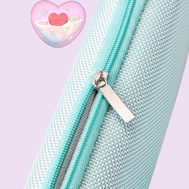 Reisebürstenhalter Praktische Federtasche Federmäppchen Make-up-Pinsel-Etui Tragbare Kosmetiktasche Stifteetui Schulbedarf