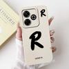 Casing For Xiaomi Redmi 13 Case Luxury Letter Cover For Redmi 12 13 Redmi13 Redmi12 4G Silicone Soft Shockproof Back Cover
