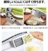 CMD Garlic Stainless Easy to Saves Manual Ginger with Brush and Garlic Kitchen Silver Crusher, Steel, Rustproof, Durable, Clean, Non-Slip Handle,