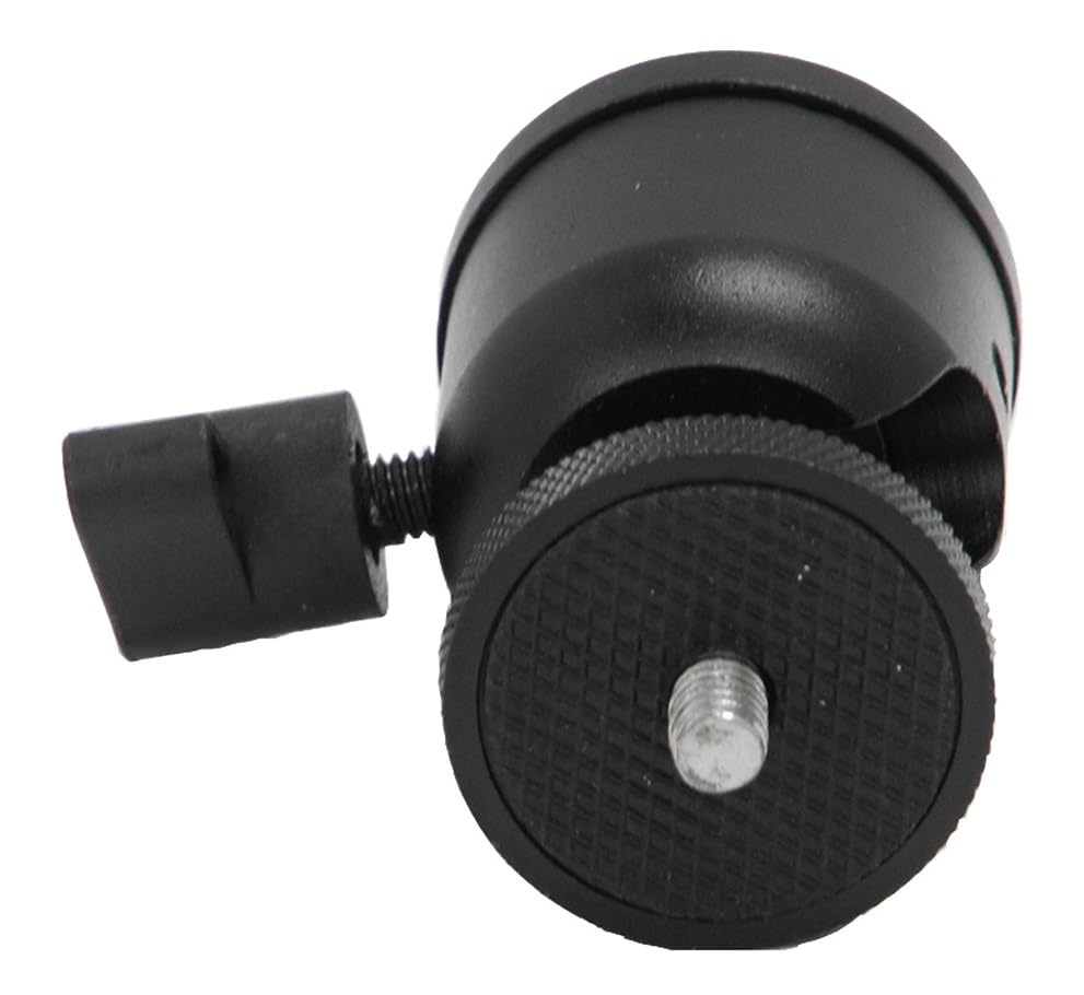 Free Head 360 Degree Rotation Inch Screw Ball Head Adapter Q88 1/4