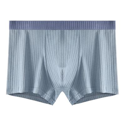 Fashion Men's Breathable Underwear Underpants Cotton Briefs Boxer Shorts Solid Color Panties