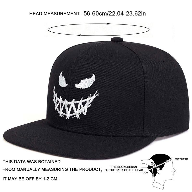 Hip Hop Men Caps Personalized Embroidery Baseball Cap Adjustable Cotton Snapback Hat Spring Summer Outdoor Sun Hat Leisure Hats