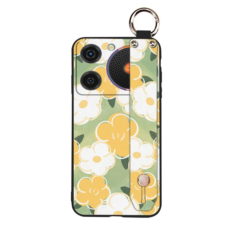 Phone Holder Dirt-resistant Phone Case For ZTE Nubia Music Wrist Strap Ring Anti-knock Protective Fashion Design Durable