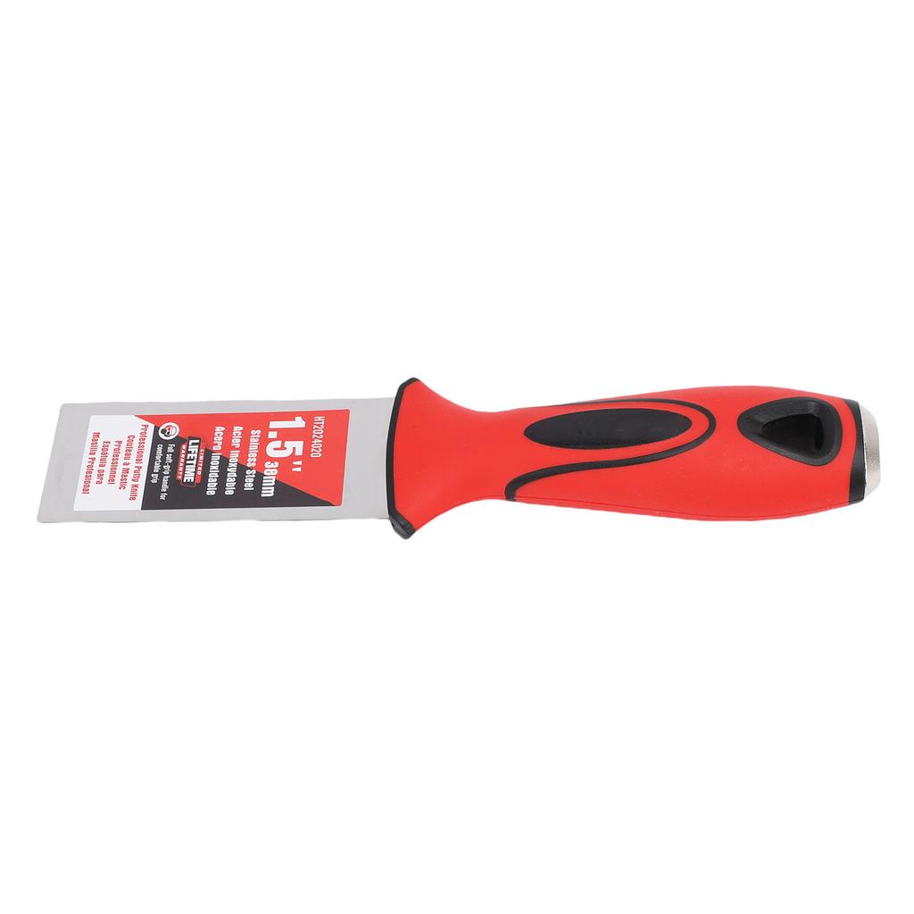 Drywall Paint Scraper Tool 1.5 Inch Double Color Handle Stainless Steel Drywall Putty Scraper Tool