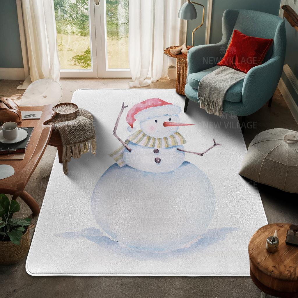 Koberec ke vchodu do domu Rohožka ke dveřím do domu Obývací pokoj Vana Koupelna Protiskluzové koberce s absorpcí vody vana Veselé Vánoce zima