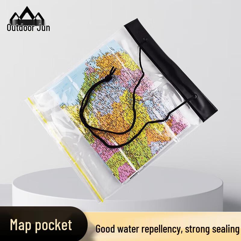 Outdoor Transparent Waterproof Map Bag