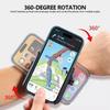 Universelles Verstellbares Rotierbares Armband für Handgelenk Arm Telefonhalter Für Outdoor Laufen Tanzen Sport Abnehmbarer Halter mit Sicherem Riemen