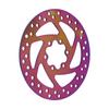 140MM Brake Disc for Kukirin G2 Pro G2 MAX Electric Scooter Colorful Disc Brakes Part Stainless Steel Disc With 6 Screws