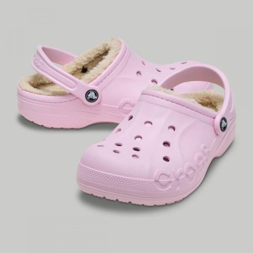 

Crocs Bayad Lined Clog Pink M4W6(230mm)