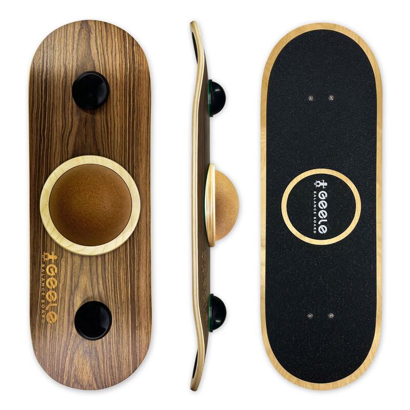 GEELE Rotating Balance Board for Snowboard & Surf Training