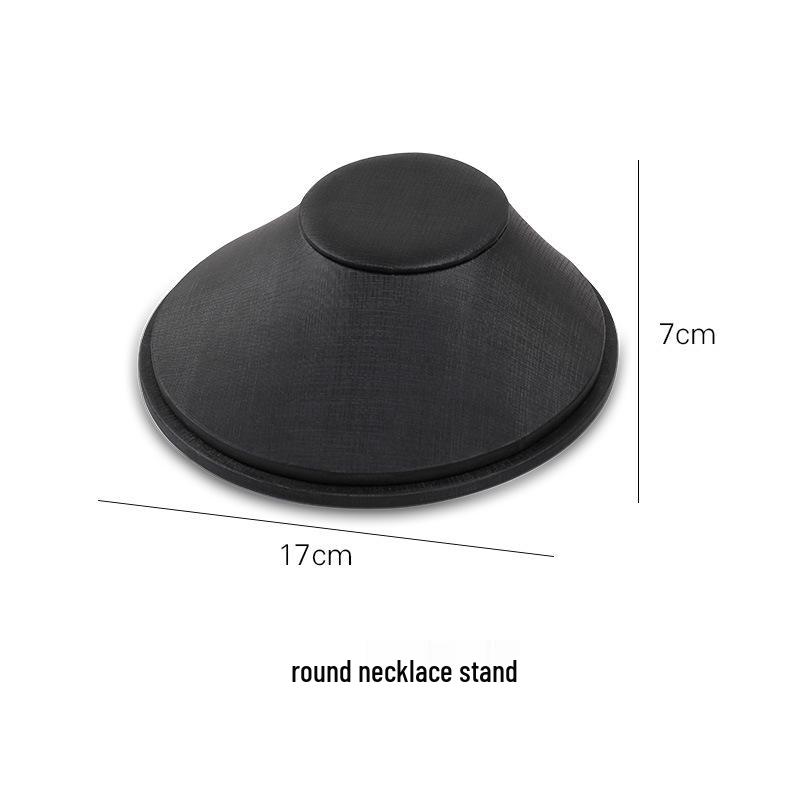 Black Jewelry Display Stand for Pendants, Necklaces, Bracelets, and Jade.