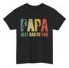 Unisex Shirt Cotton Oversize Large Size New Camiseta Best Dad By Par Golf Para El Día Del Padre