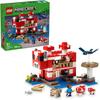 LEGO Minecraft Mooshroom House Building Set 21270 for Kids Age 8+ Educational Toy