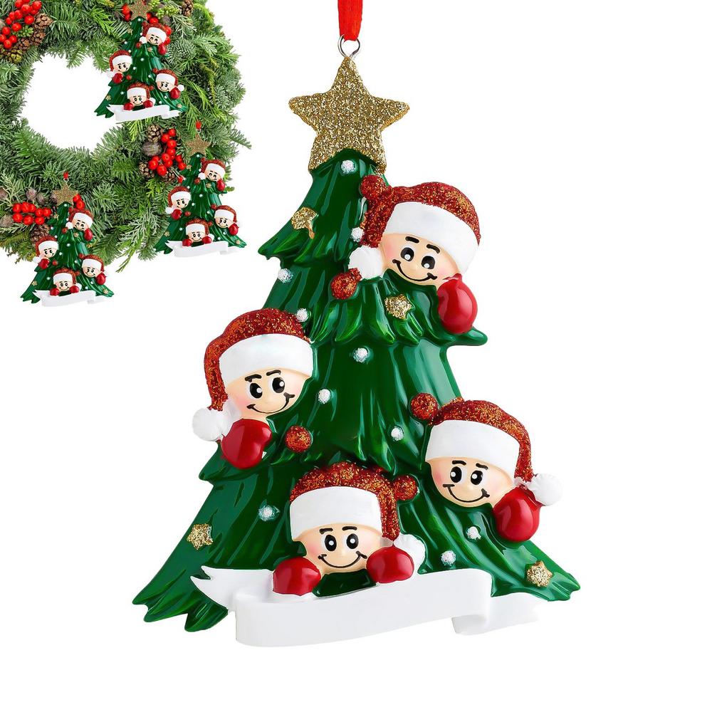 Christmas Tree Decorations Cute Figurine Seasonal Tree Pendant Christmas Decorations Indoor For Indoor Outdoor Party Gathering