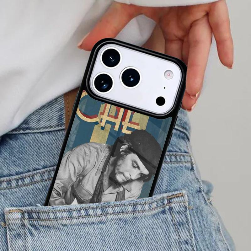 Che Guevara soft Phone Case for iPhone 16e 15 14 13 12 17 Pro Max Plus Air 17pro Cover Coque