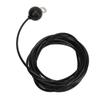 Black Pulley Cable Fitness Pulley System Cable Heavy Duty Steel Wire Rope for Gym Home Exercise 4m