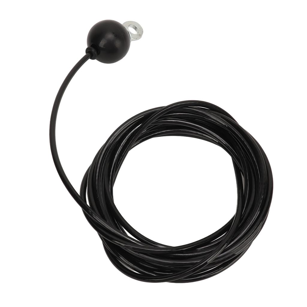 Black Pulley Cable Fitness Pulley System Cable Heavy Duty Steel Wire Rope for Gym Home Exercise 4m