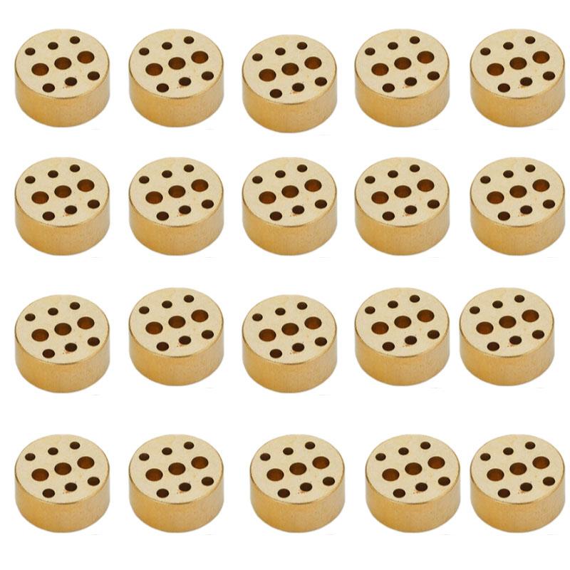 10/20Pcs/lot Wholesale Bulk Pure Copper Incense Burner Sandalwood Incense Sticks Holder Home Fragrance Metal Stove