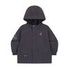 Mesh Lining Woven Jumper Charcoal Ra 0202