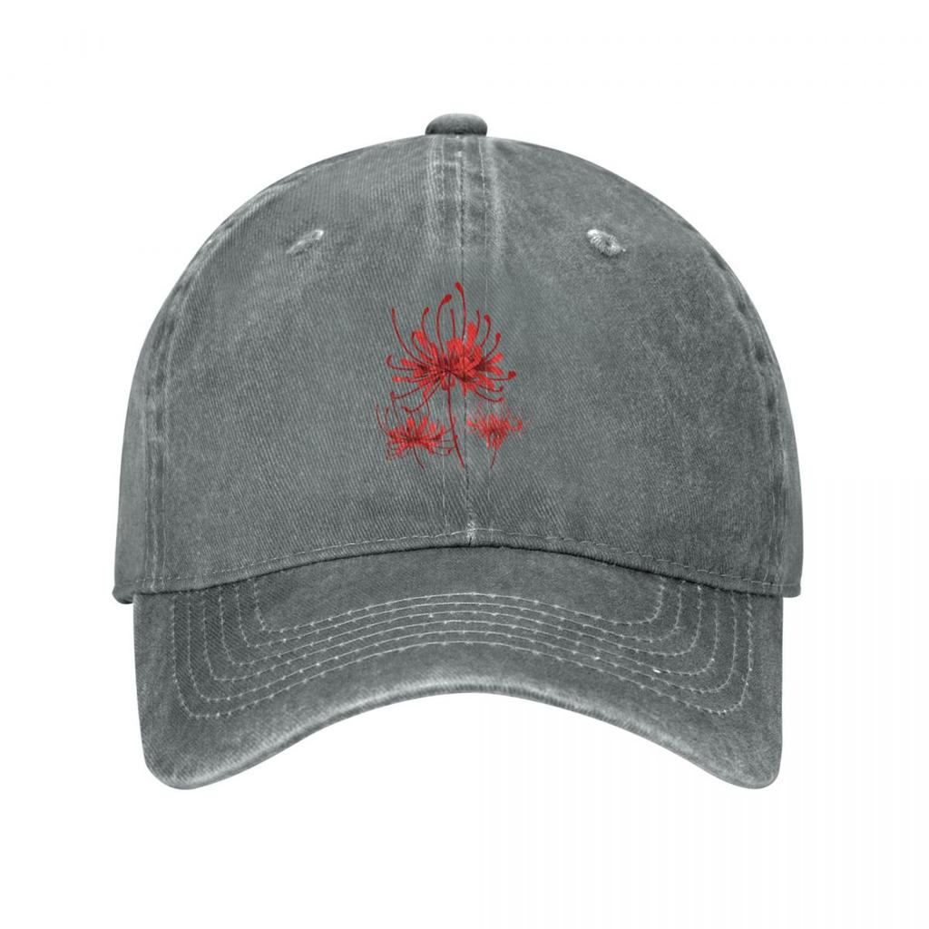 higanbana spider lili flower Baseball Cap sailor cap for Unisex Thermal Visor Fashion Beach Icon Girl Unisexs