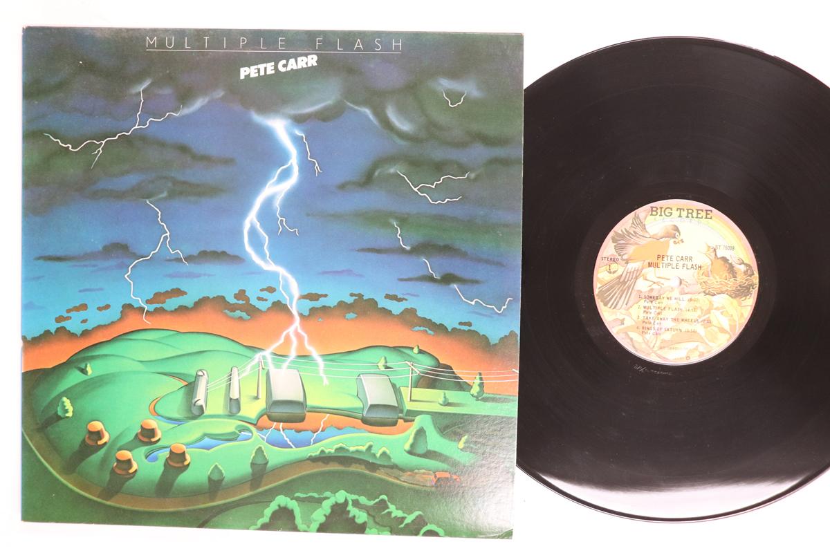 

LP Record PETE CARR Multiple Flash BT76009 BIG TREE 1978 US Rock Used