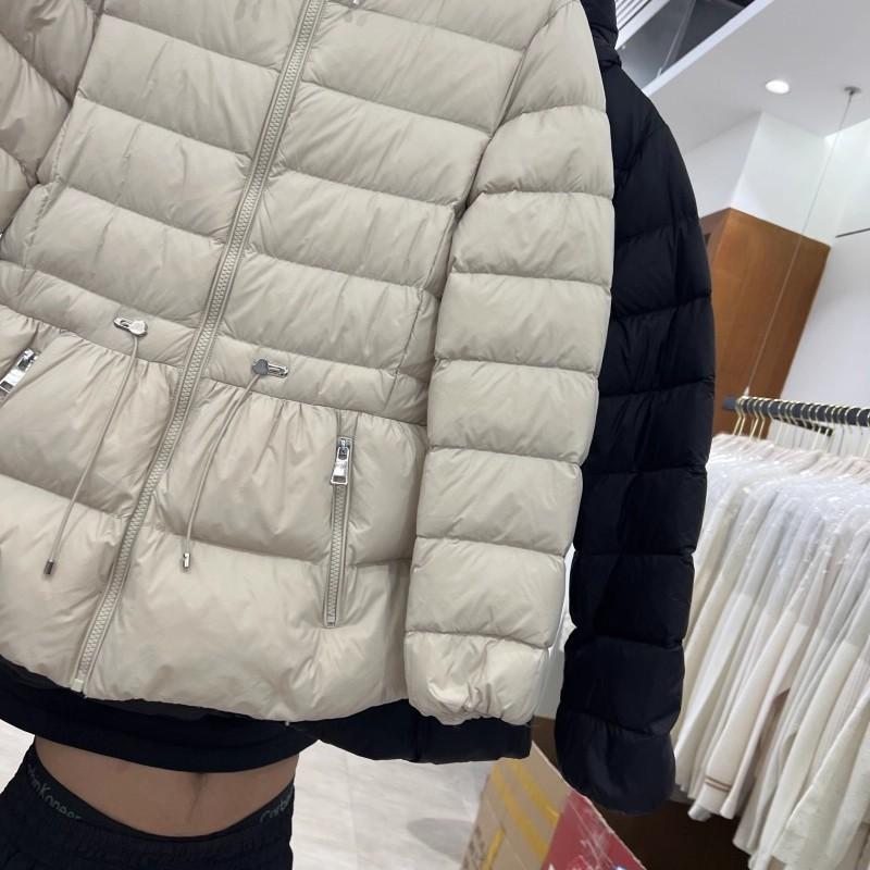 European Winter New Hooded Small Waist and Thin Stand-up Collar Versatile Warm Bread Jacket Down Jacket Women