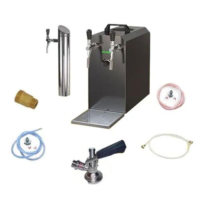 Tireuse à bière - ICH-ZAPFE.DE - STREAM 50K - 55 L/h - Pompe à bière - Sous le comptoir