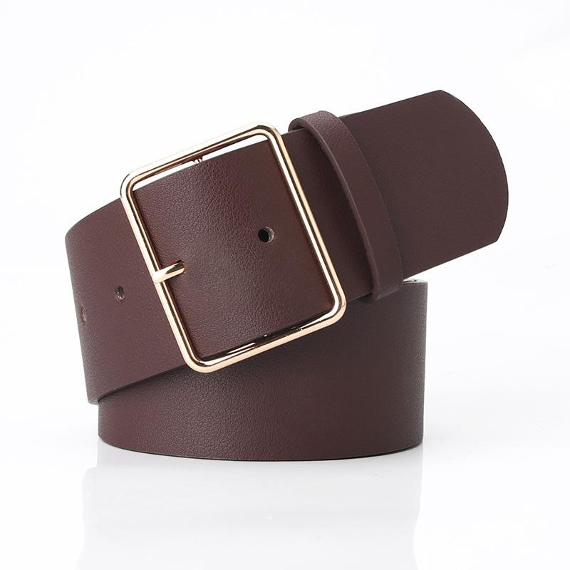 Women's belt simple versatile pants dress wide belt with coat trench coat waist seal