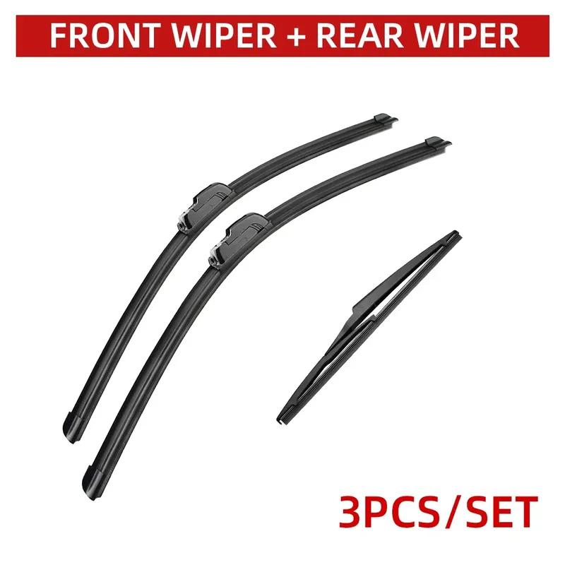 For TOYOTA RAV4 XA50 - 26"+16"+12" Front Rear Wiper Blades Brushes Cutter Accessories
