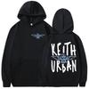 Keith Urban Welttour 2025 Neues Album Kapuzenpullover Herren Damen Mode Harajuku Sweatshirt Lässig Übergroß Langarm Hoodie Streetwear