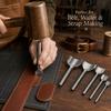 1-4Pcs Half Round Leather Hole Punch Set, Arc Cutter Tool for Belt Strap, Wallet, DIY Handmade Leather Craft Accessories