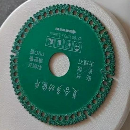 Multi-functional Brazed Cutting Disc for Tile and Slabs