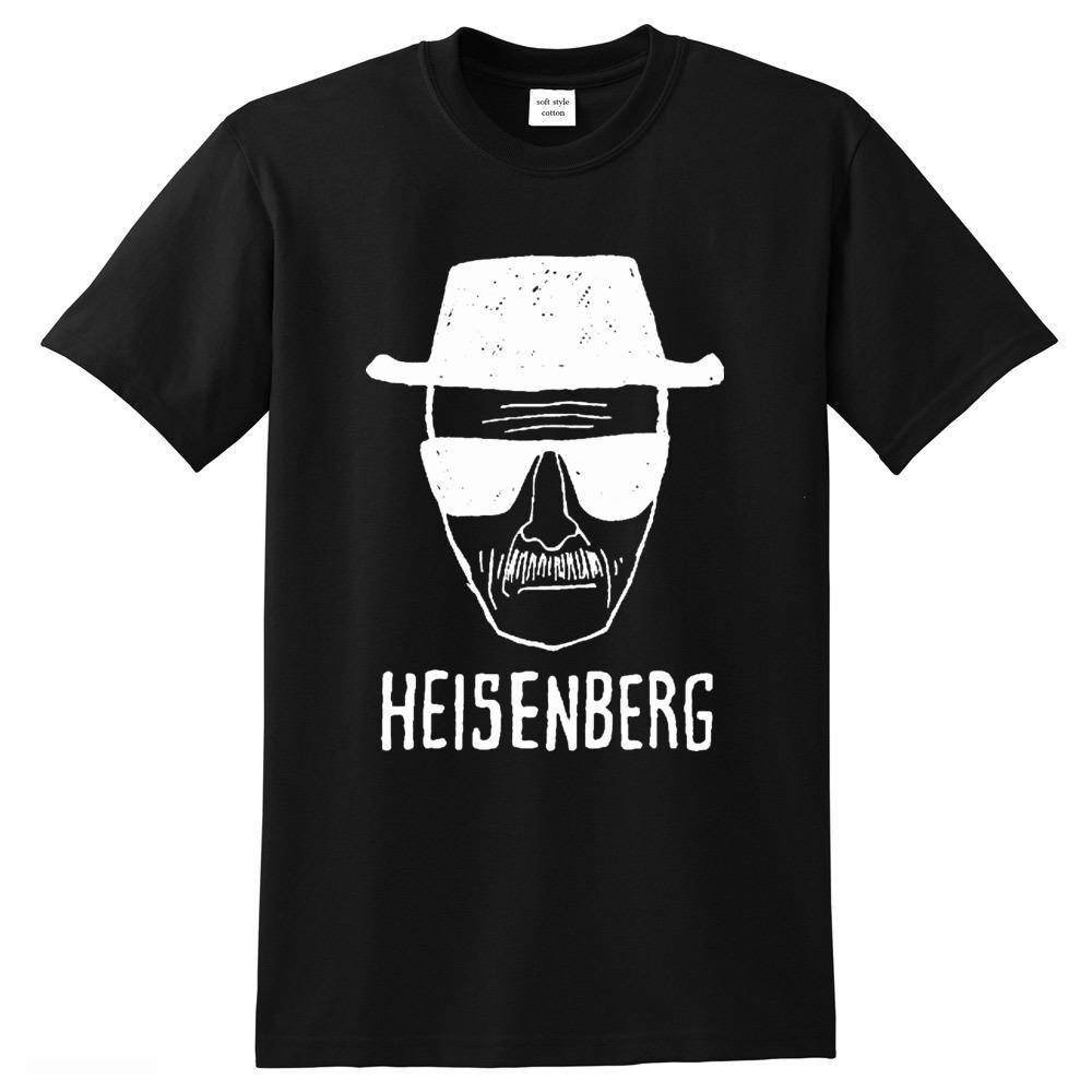 Cool Men Tshirt Breaking Bad Clothes Top Quality 100 Cotton Loose Heisenberg Printed T Shirt Casual Mens Tshirt