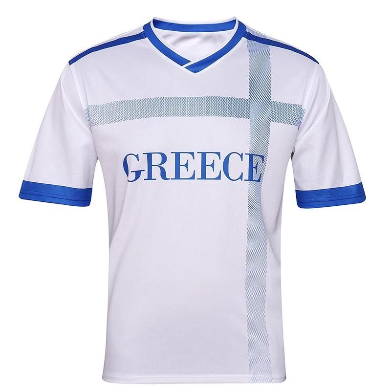 

The Greece Soccer Jersey Short Sleeved Shirt S слоновая кость